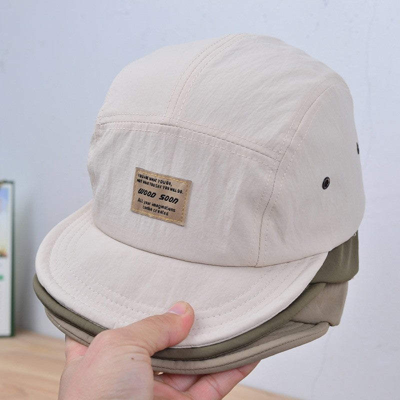 Kael Embroidered Viscose Cap