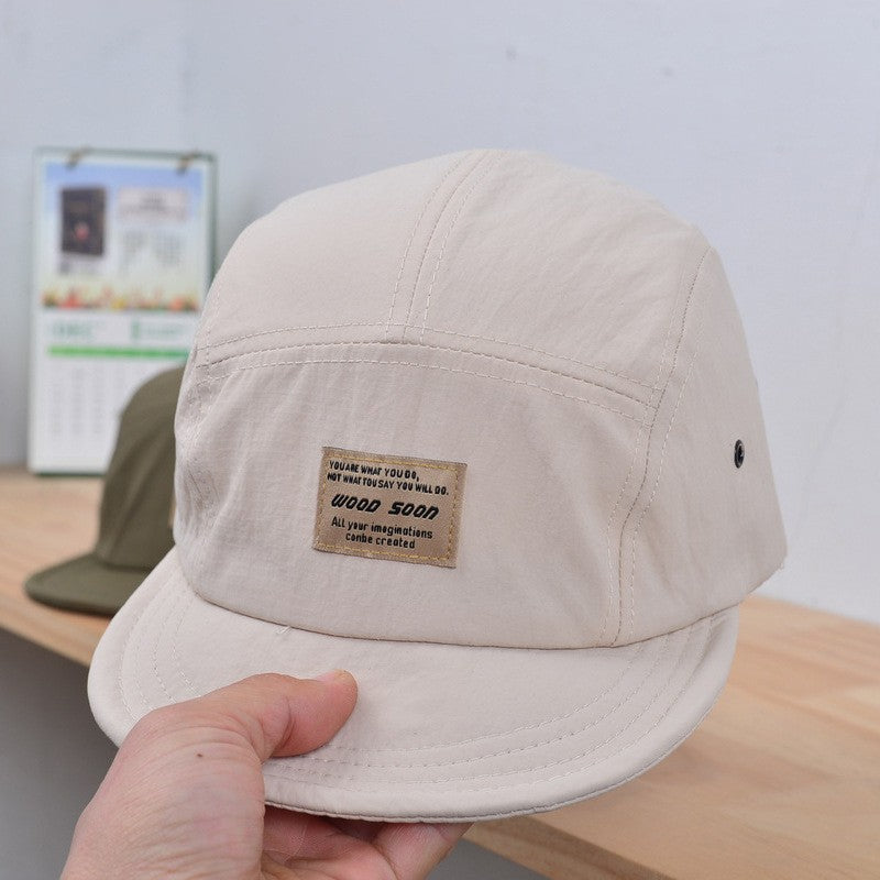 Kael Embroidered Viscose Cap