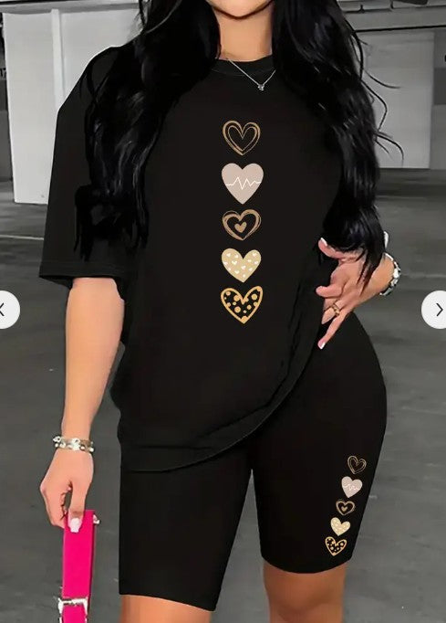Eleni Drop Shoulder Graphic Tee