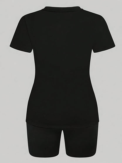 Eleni Drop Shoulder Graphic Tee