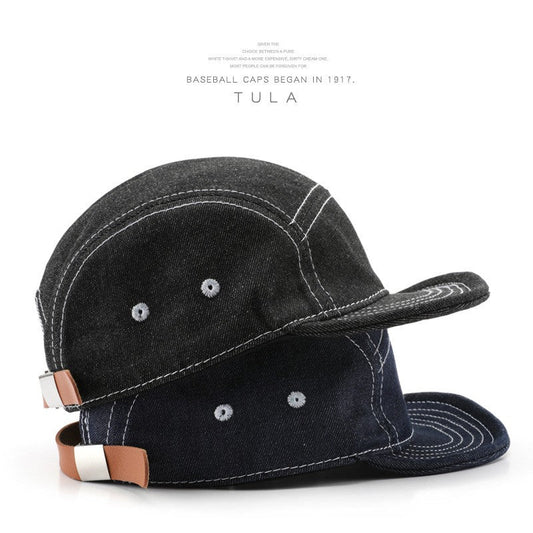 Elowen Washed Denim Baseball Cap