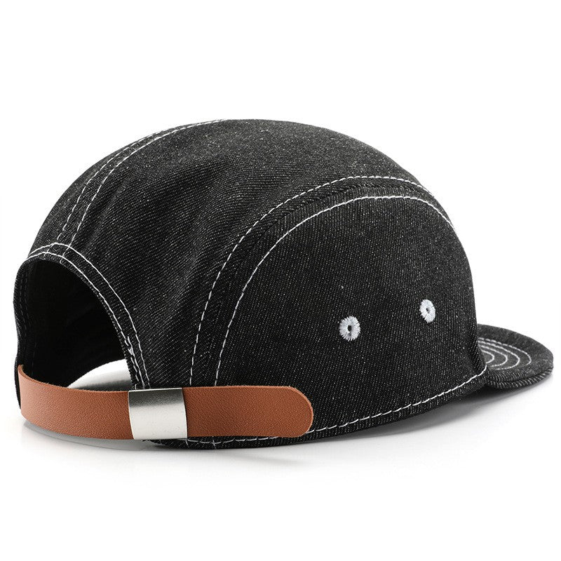 Elowen Washed Denim Baseball Cap