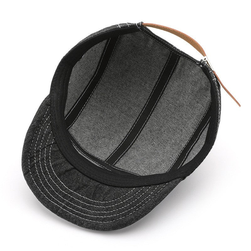 Elowen Washed Denim Baseball Cap