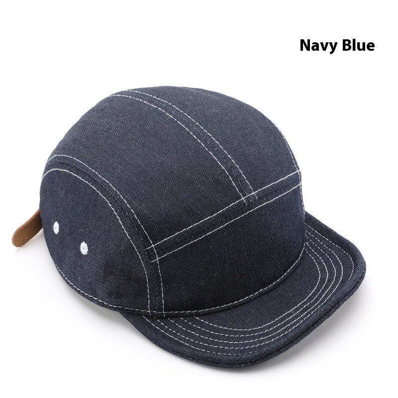 Elowen Washed Denim Baseball Cap