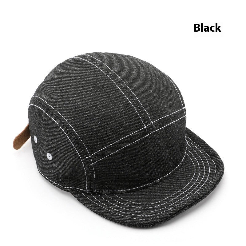 Elowen Washed Denim Baseball Cap