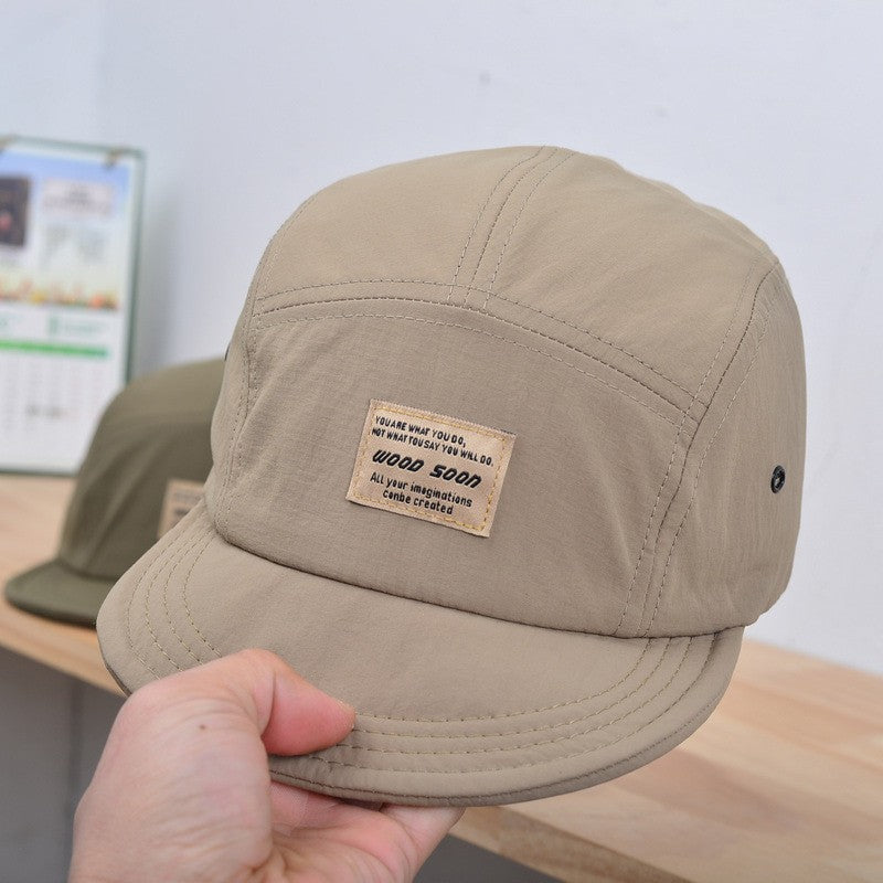Kael Embroidered Viscose Cap