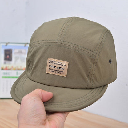 Kael Embroidered Viscose Cap