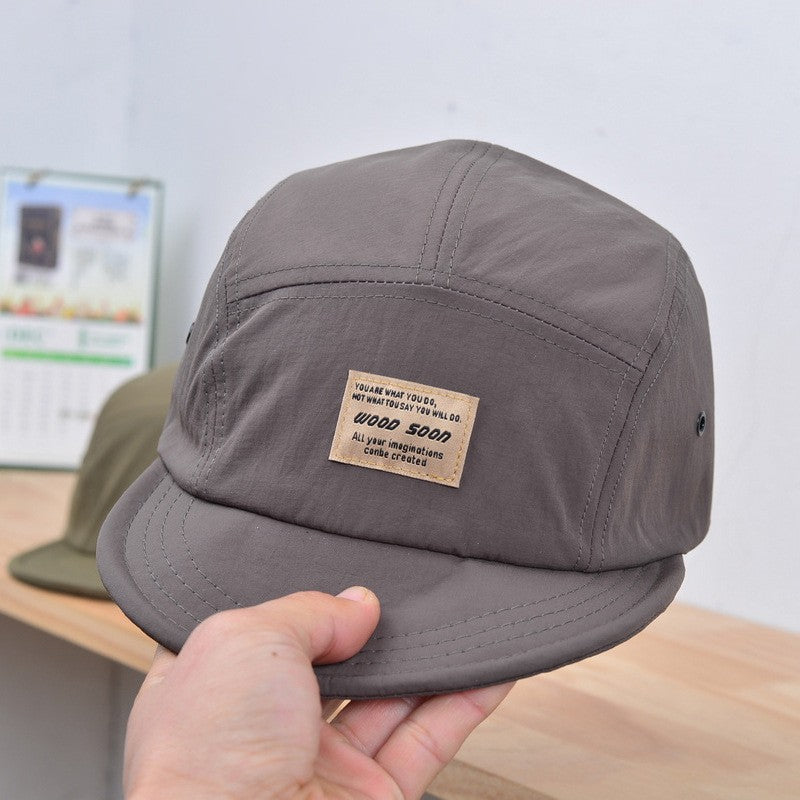 Kael Embroidered Viscose Cap