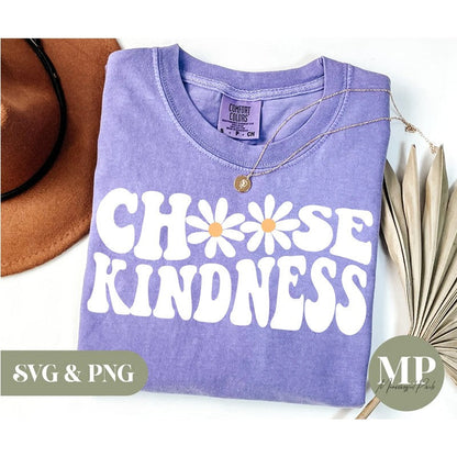 Kindness Sunflower Print Tee