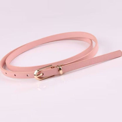 Liora Slim Buckle Belt