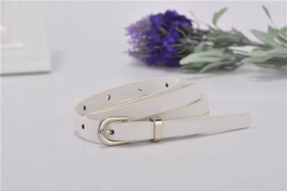 Liora Slim Buckle Belt