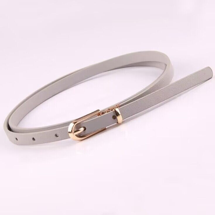 Liora Slim Buckle Belt