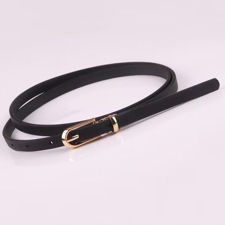 Liora Slim Buckle Belt