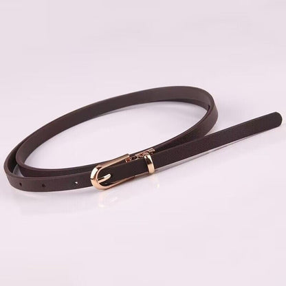 Liora Slim Buckle Belt