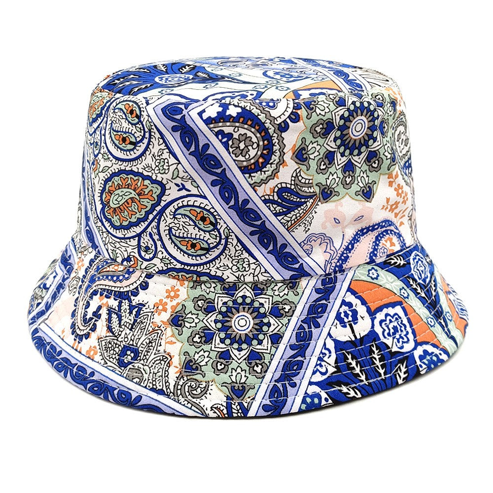 Marlowe Reversible Paisley Bucket Hat