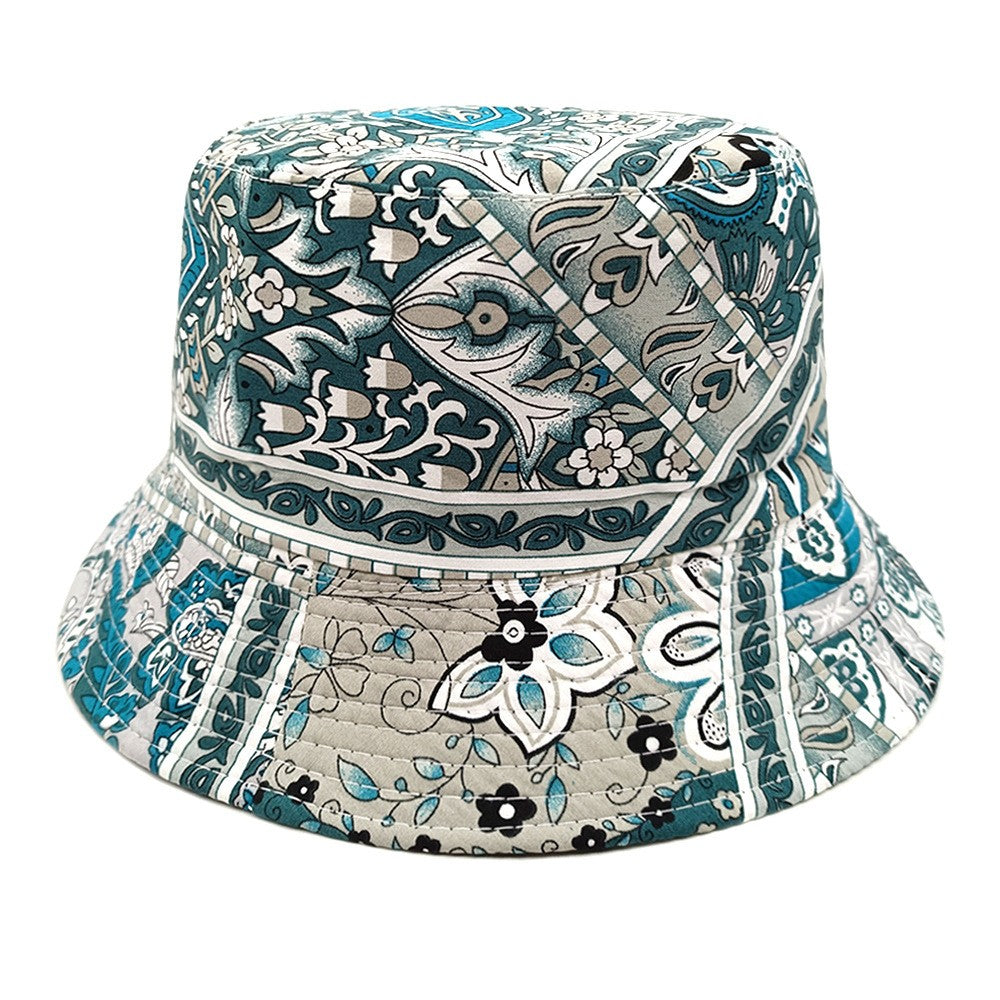 Marlowe Reversible Paisley Bucket Hat