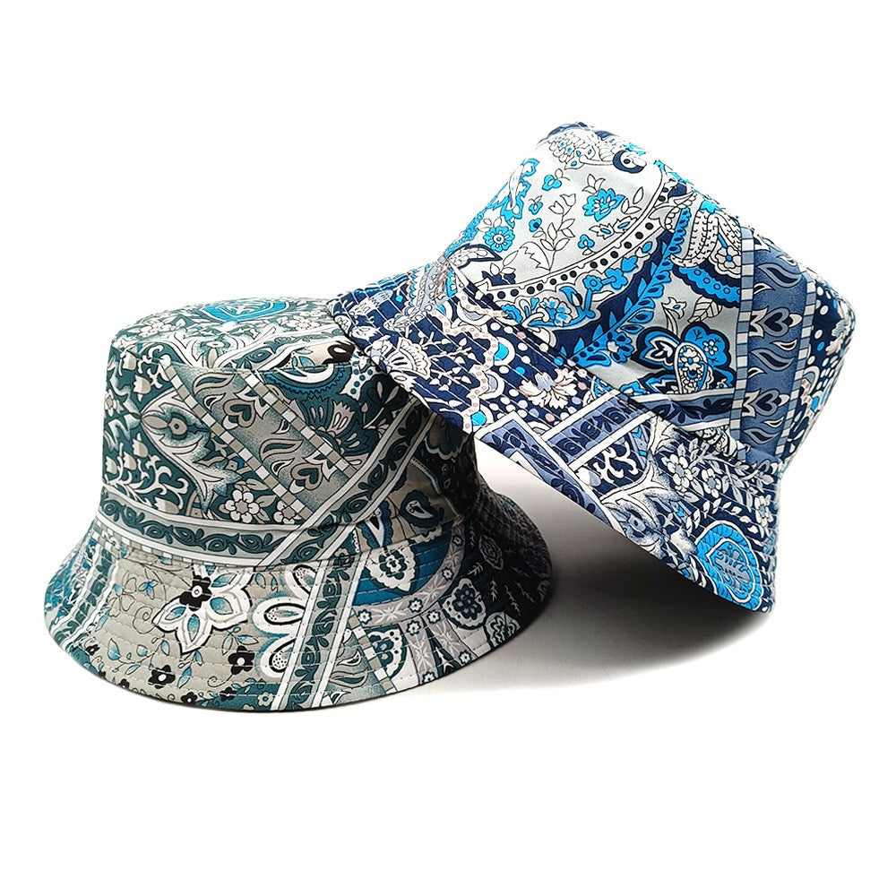 Marlowe Reversible Paisley Bucket Hat