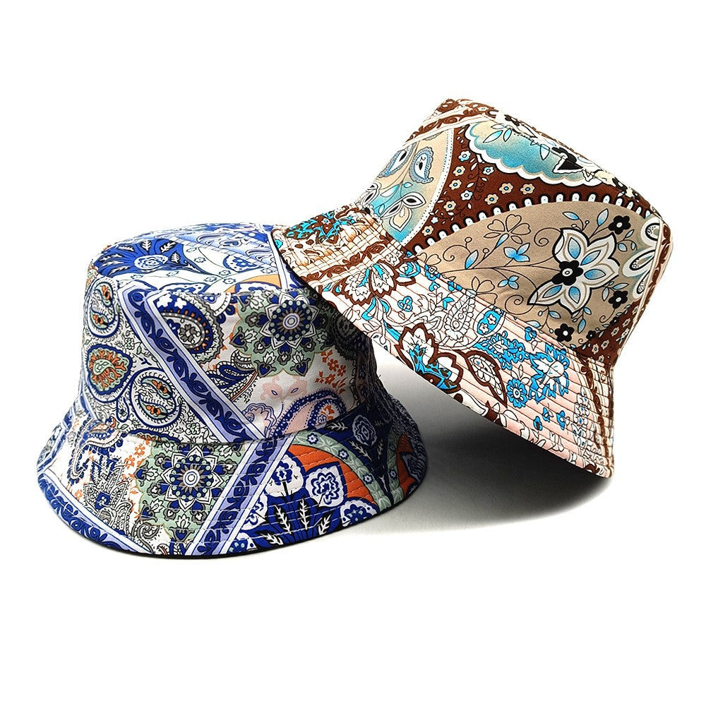 Marlowe Reversible Paisley Bucket Hat