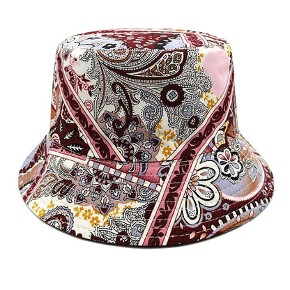Marlowe Reversible Paisley Bucket Hat