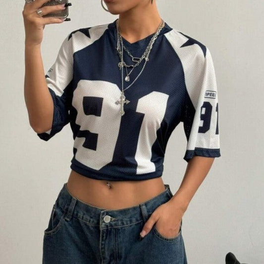 Nova Contrast Mesh Jersey