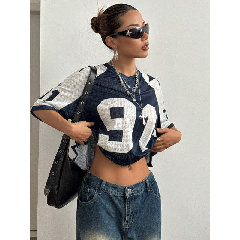 Nova Contrast Mesh Jersey