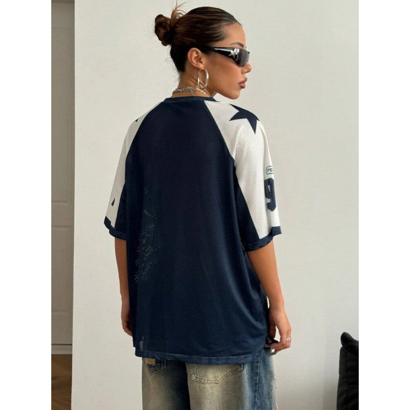 Nova Contrast Mesh Jersey