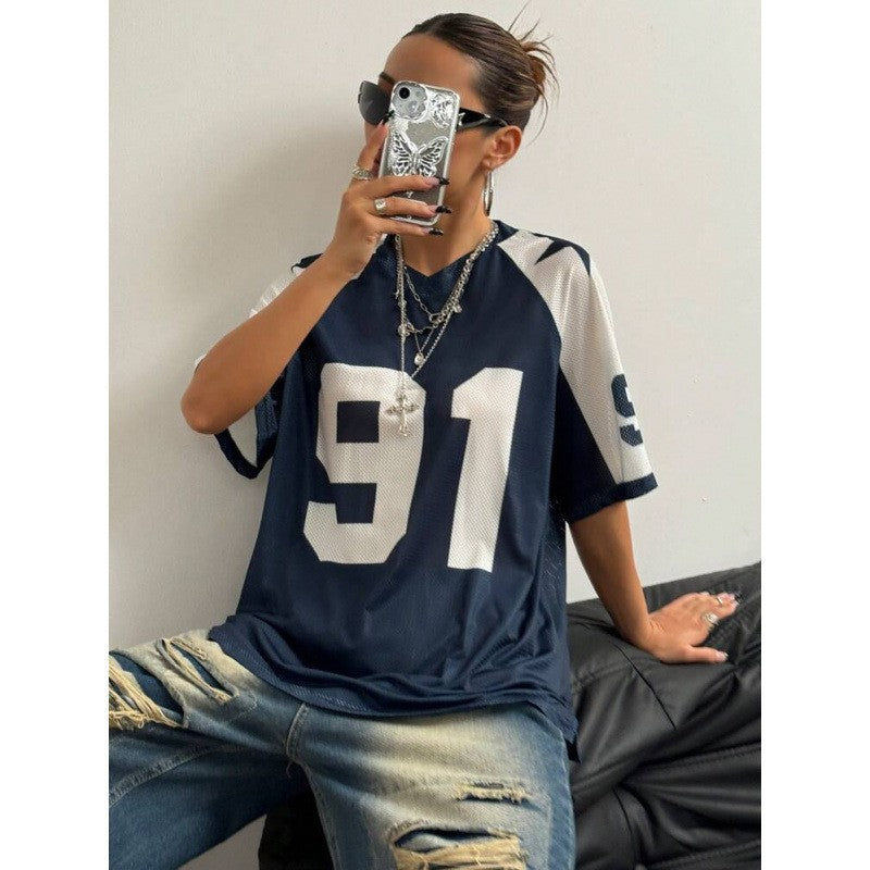 Nova Contrast Mesh Jersey