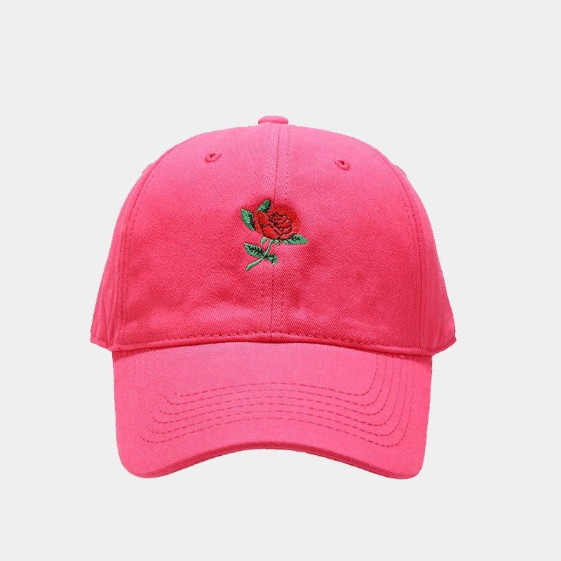 Roselle Embroidered Baseball Cap