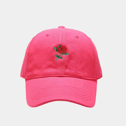 Roselle Embroidered Baseball Cap