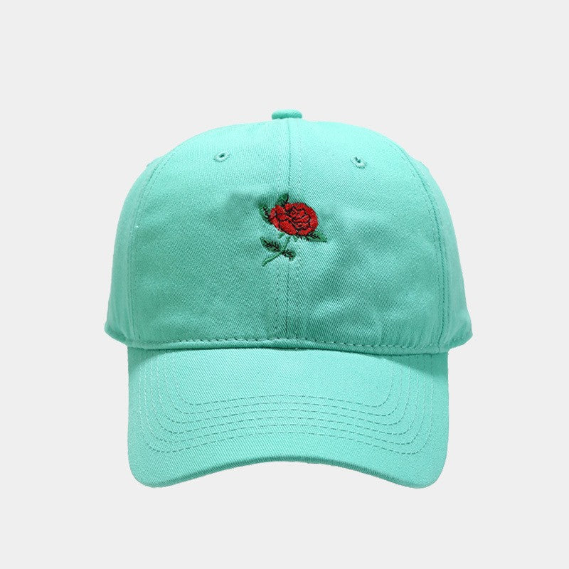 Roselle Embroidered Baseball Cap