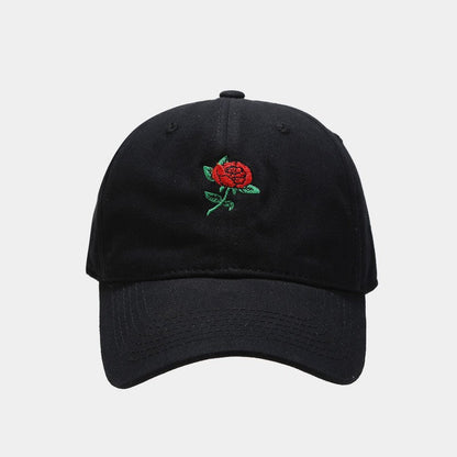 Roselle Embroidered Baseball Cap