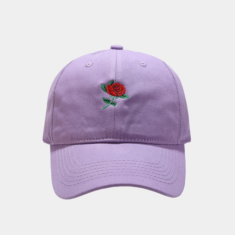 Roselle Embroidered Baseball Cap