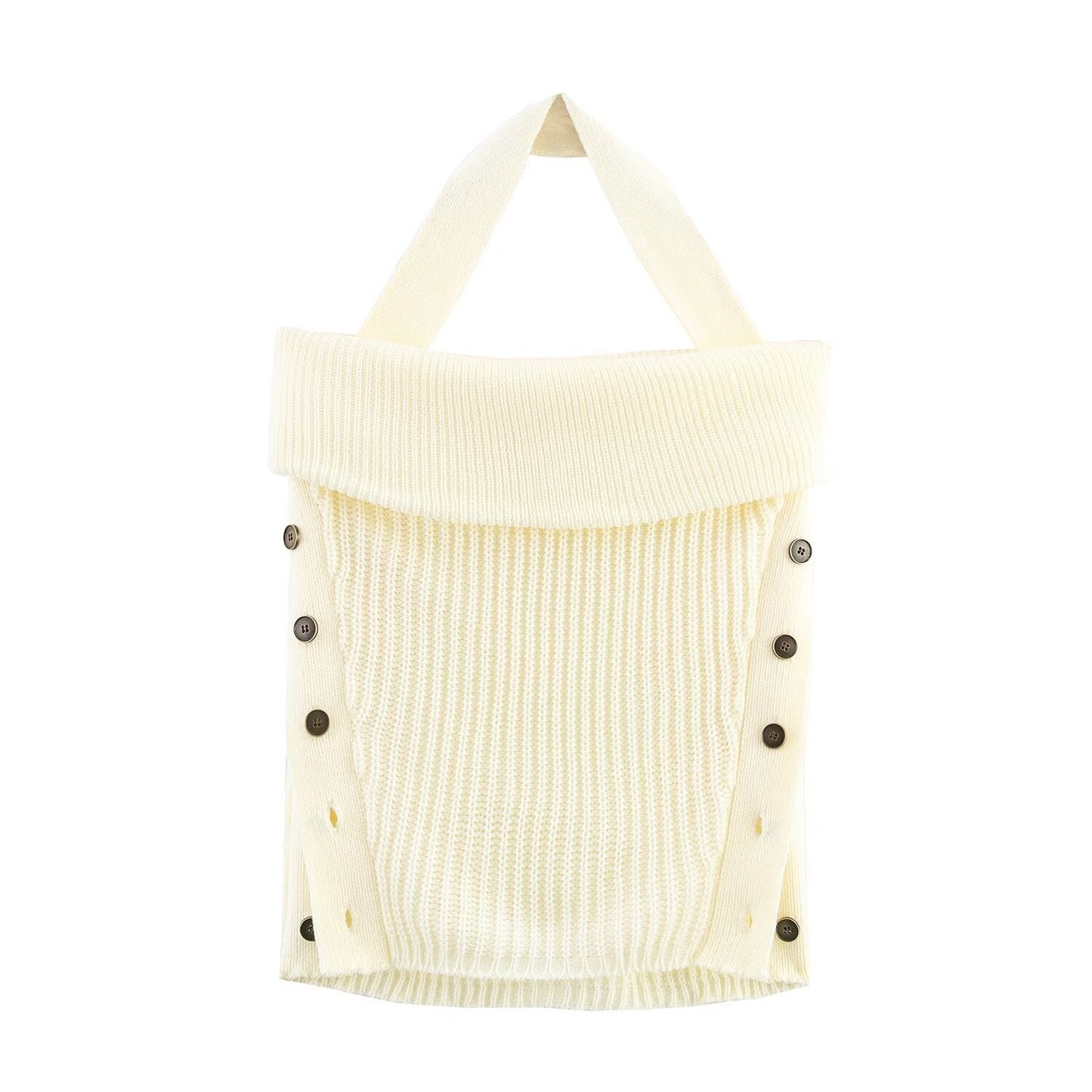 Selene Knit Backless Sling Top