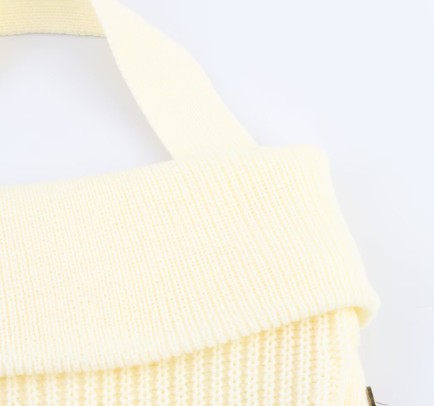 Selene Knit Backless Sling Top