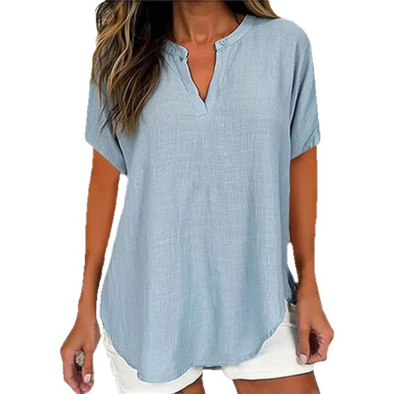 Veyona 3D Printed V-Neck Top