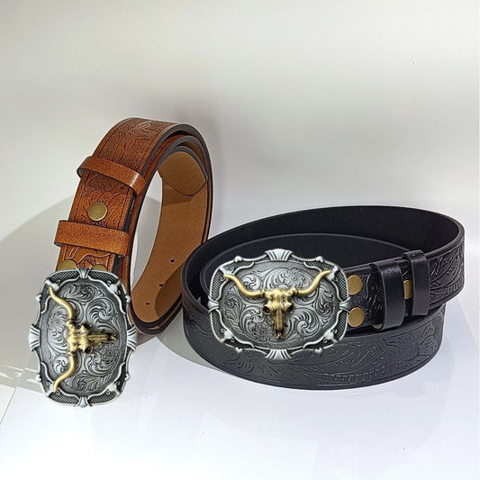 Weston Vintage Cowboy Buckle Belt